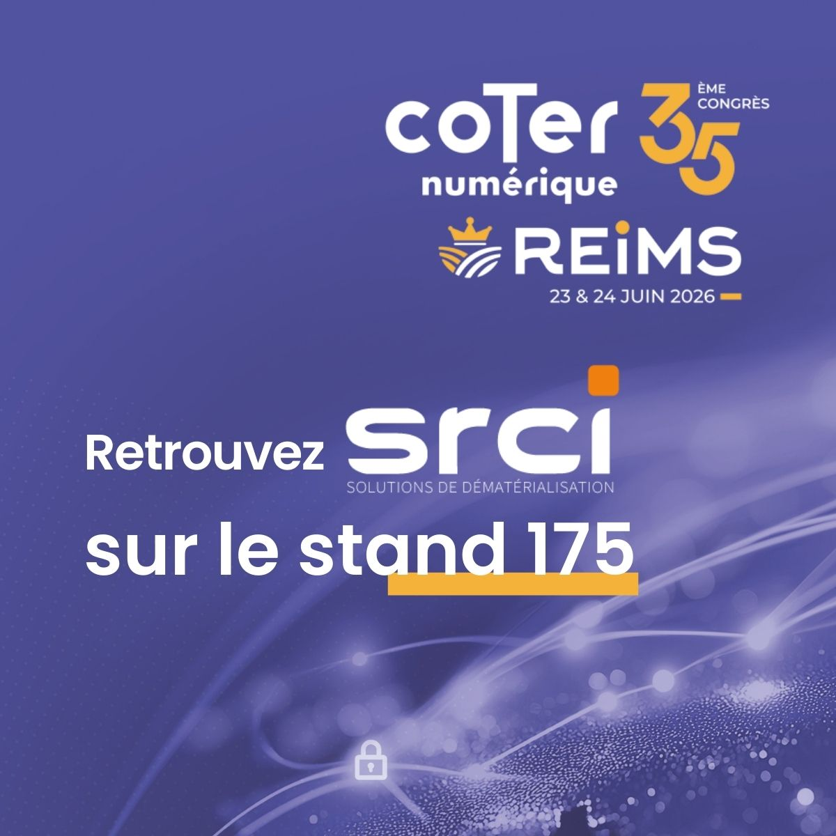 SRCI sera sur le stand 175 du COTER 2026